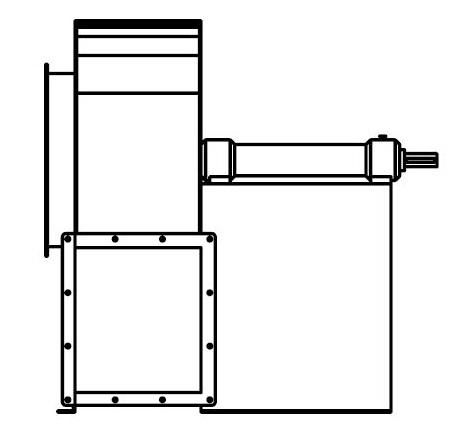 Ventilatore centrifugo a trasmissione - Esecuzione 1